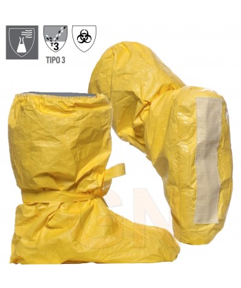 Cubrebota Tychem® 2000 C antideslizante  -Tipo 3PB-