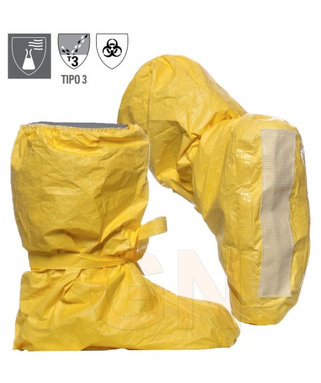 Cubrebota Tychem® 2000 C antideslizante  -Tipo 3PB-