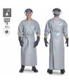 Bata DuPont™ Tychem® F larga hasta media pierna