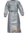 Bata DuPont™ Tychem® F larga hasta media pierna