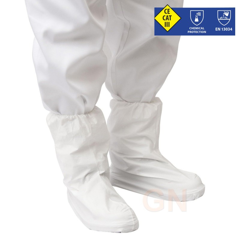 Cubre-botas sms protección química y biológica tipo 6