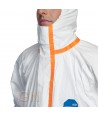 Buzo Dupont TYVEC 800 J con protección química tipo 3, 4, 5 y 6.
