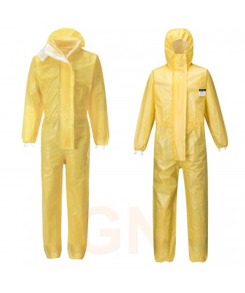Buzo bacteriológico y protección química. Tipos 3B, 4B, 5, 6   (1 und)