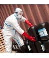 Buzo desechable contra agentes infecciosos    - Tipo 4, 5, 6 -
