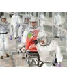 Buzo desechable contra agentes infecciosos    - Tipo 4, 5, 6 -
