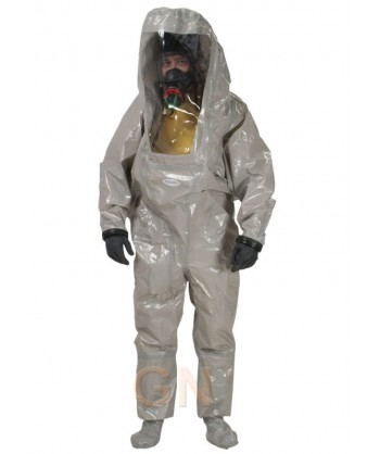 Escafandra GasGuard® T2 Integral 1 Topguard® Gris (Tipo 2B, 3B, 4B, 5 y 6)