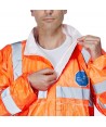Buzo desechable de alta visibilidad TYVEC-500HV  -Tipo 5 y 6-