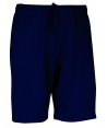 Bermuda o short sin bolsillos de secado rápido para deporte para niño color marino