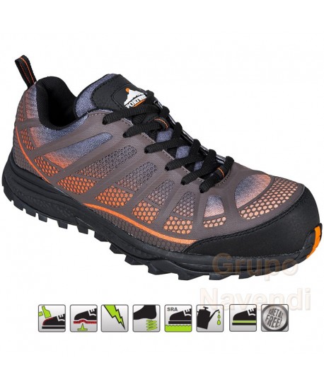Zapatos deportivos de seguridad no metálicos S1P SRC