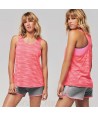 Bermuda short de algodón con cintura elástica sin bolsillos para mujer