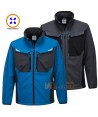 Softshell multi elástico, bicolor e impermeable