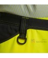 Pantalón bicolor de alta visibilidad muy grueso con cintas segmentadas