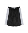 Bermuda reversible de niño para equipaciones deportivas color Negro/blanco, Blanco/negro