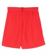Short económico de niño para equipaciones deportivas color rojo