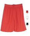 Short económico para equipaciones deportivas para adulto color rojo