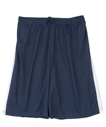 Short bicolor deportivo sin bolsillos para niños