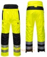 Pantalón impermeable y transpirable bicolor de alta visibilidad para lluvia