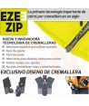 Chaqueta sudadera bicolor alta visibilidad cintas segmentadas