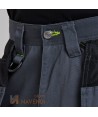 Pantalón bicolor, grueso con refuerzos