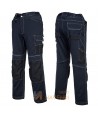 Pantalón bicolor, grueso con refuerzos