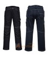 Pantalón bicolor, grueso con refuerzos