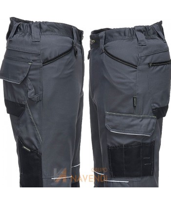 Pantalón bicolor, grueso con refuerzos