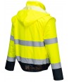 Cazadora bicolor de alta visibilidad con mangas desmontables Portwest C464
