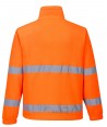 Chaqueta de forro polar naranja alta visibilidad. Portwest F250