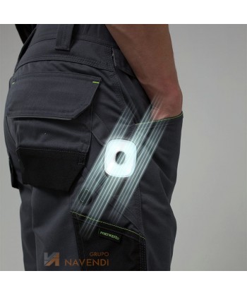 Pinza con luz recargable por USB