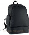 Mochila deportiva base rígida color negro