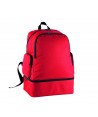 Mochila deportiva base rígida color rojo