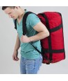 Bolsa de deporte de gran tamaño con tirantes desmontables color rojo