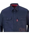 Camisa ignífuga, antiestática y anti arco ARC 2 color azul marino