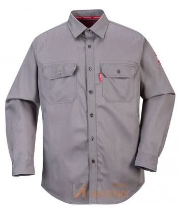 Camisa ignífuga, antiestática y anti arco ARC 2 color gris