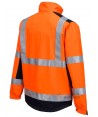 Cazadora softshell ignífuga multinorma con fibra modacrílica ARC 2