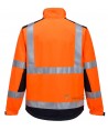 Cazadora softshell ignífuga multinorma con fibra modacrílica ARC 2