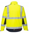 Cazadora softshell ignífuga multinorma con fibra modacrílica ARC 2