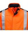 Cazadora softshell ignífuga multinorma con fibra modacrílica ARC 2