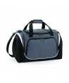 Bolso deporte multibolsillos gris