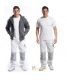 Pantalón bicolor multibolsillos especial para pintores