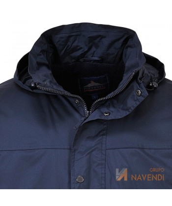 Parka impermeable con forro polar