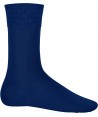 Calcetines finos elásticos con efecto brillo color marino