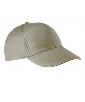 Gorra de algodón ajustable mediante cinta de velcro para adulto