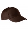 Gorra de algodón ajustable mediante cinta de velcro para adulto
