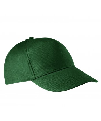 Gorra de algodón ajustable mediante cinta de velcro para adulto