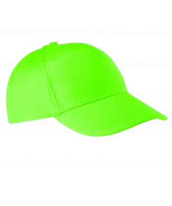 Gorra de algodón ajustable mediante cinta de velcro para adulto