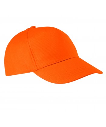 Gorra de algodón ajustable mediante cinta de velcro para adulto