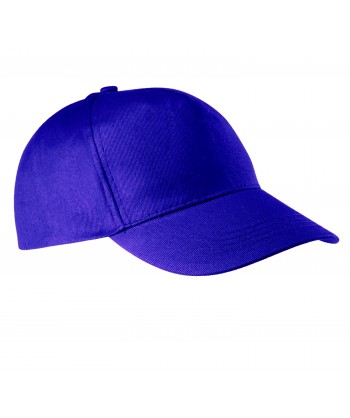 Gorra de algodón ajustable mediante cinta de velcro para adulto