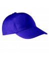 Gorra de algodón ajustable mediante cinta de velcro para adulto