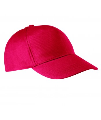 Gorra de algodón ajustable mediante cinta de velcro para adulto